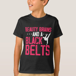 T-shirt Cérébral de Beauté et Ceinture Noire Citation Insp