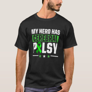 T-shirt Cérébral Palsy CP Sensibilisation Héros Guerrier S