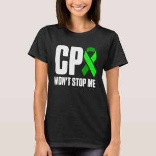 T-shirt Cérébral Palsy CP Sensibiliser moi Guerrier Surviv