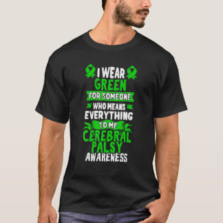 T-shirt Cérébral Palsy Sensibilisation T Chemise Cerveau D