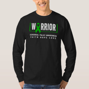 T-shirt Cérébral Palsy Warrior Cérébral Sensibilisation à 