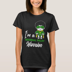 T-shirt Cérébral Palsy Warrior Cp Hero Cérébral Palsy Awar