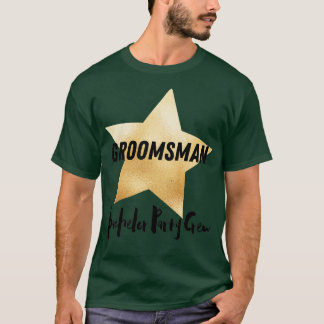 T-shirt Cérémonie de mariage enterrement de vie de garçon 