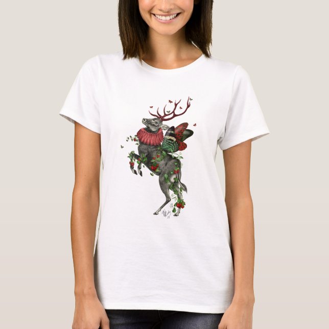 T-shirt Cerf aux fraises (Devant)