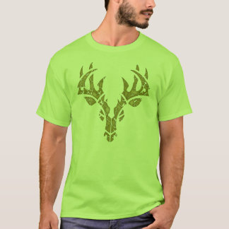 T-shirt Cerfs communs tribaux (camo)