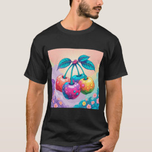 T-shirt Cerises colorées