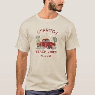 T-shirt Cerritos Beach Vibes Mexique vintage