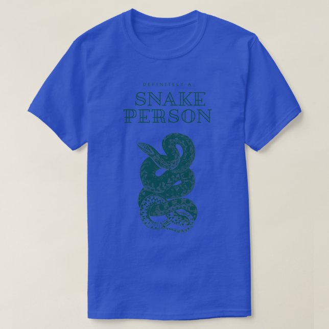 T-shirt Certainement Un Serpent 57 (Design devant)