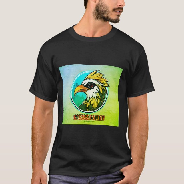 T-shirt Certainement ! Voici une suggestion pour un logo d (Devant)