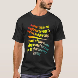 T-shirt Certaines des personnes les plus agréables sont co