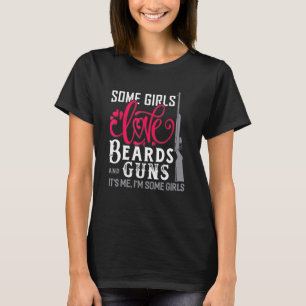 T-shirt Certaines Filles Aiment Les Oreilles Et La Barbe D