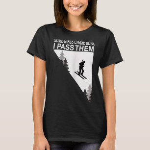 T-shirt Certaines filles poursuivent les garçons je les dé