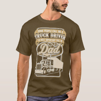 T-shirt Certaines Personnes M'Appellent Un Chauffeur De Ca
