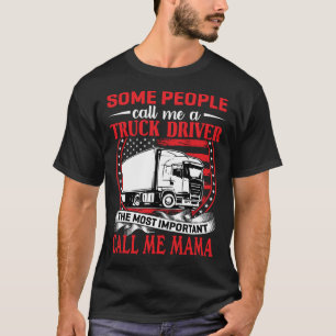 T-shirt Certaines Personnes M'Appellent Un Chauffeur De Ca