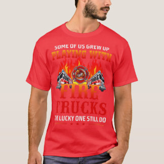 T-shirt Certains d'entre nous ont grandi en jouant avec de