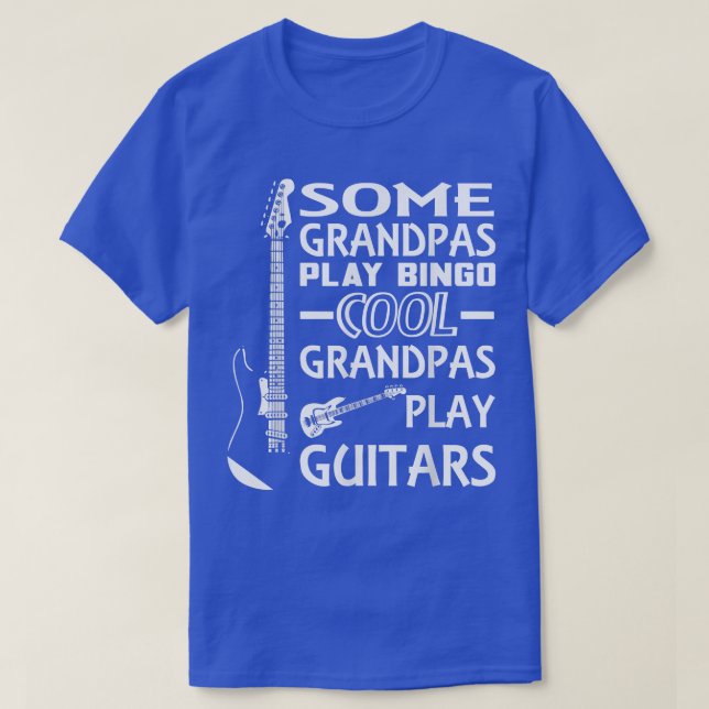T-shirt Certains Grandpas jouent Bingo Cool Grandpas jouer (Design devant)