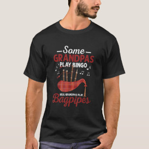 T-shirt Certains Grandpas Jouent Bingo Real Grandpas Jouer