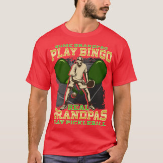 T-shirt Certains Grandpas Jouer Bingo Real Grandpas Jouer