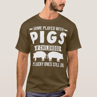T-shirt Certains Ont Joué Avec Des Chiens Dans Les Chiens