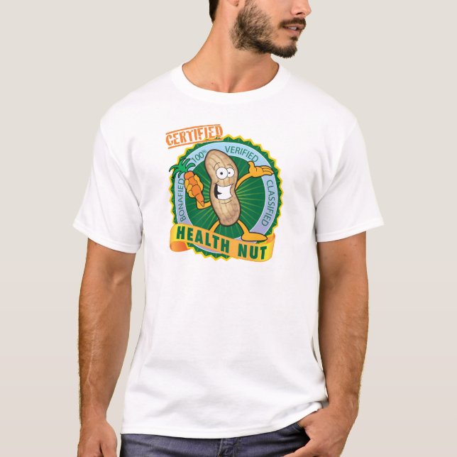 T-shirt certifié d'écrou de santé (Devant)