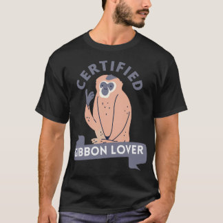 T-shirt Certifié Gibbon Lover