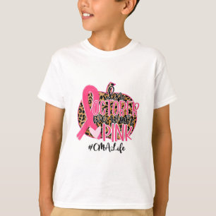 T-shirt Certifié Médicale Istant En Octobre Nous Portons R