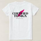 T-shirt Certifié Pour Signer