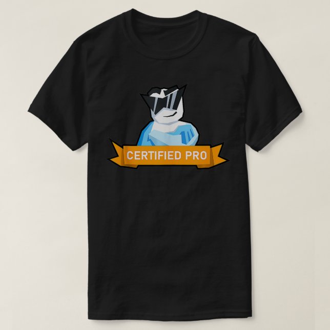 T-shirt Certifié Pro (Design devant)