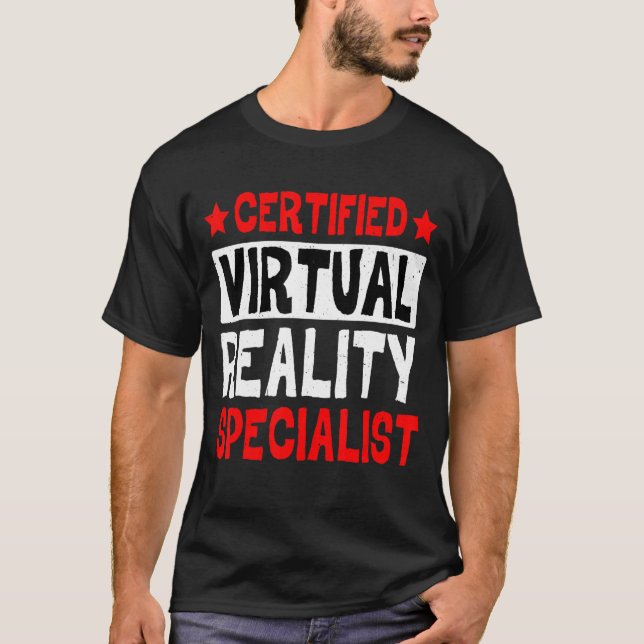 T-shirt Certified Virtual Reality Specialist (Devant)