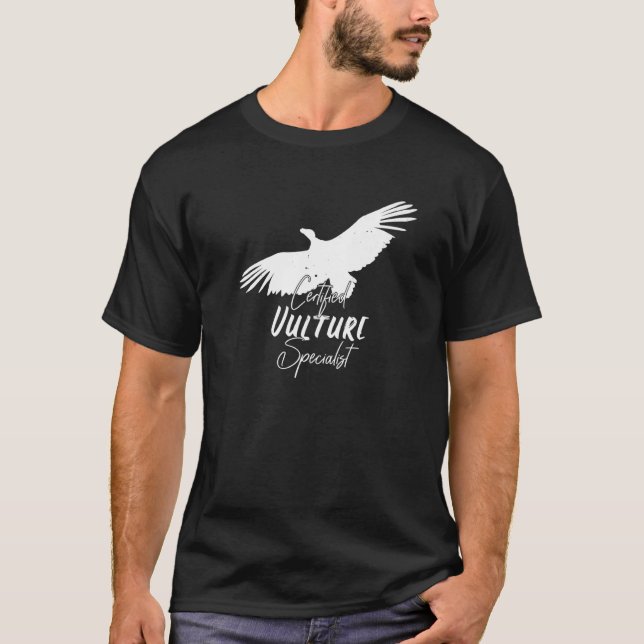 T-shirt Certified Vulture Specialist Premium (Devant)