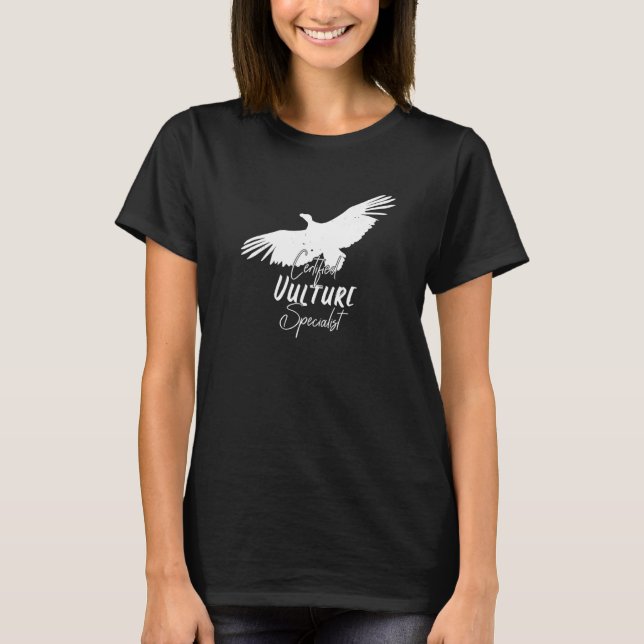 T-shirt Certified Vulture Specialist Premium (Devant)