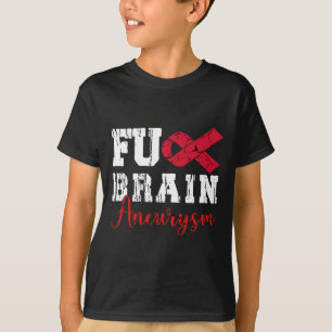 T-shirt Cerveau Aneurysme Guerrier État Médicale Aneurysme