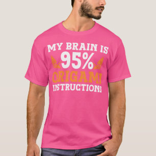 T-shirt Cerveau Est 95 Origami Sculpture Origami Master Or