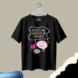 T-shirt Cerveau et coeur