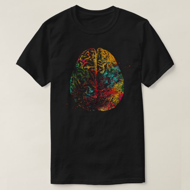 T-shirt Cerveau humain 9 (Design devant)