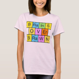 T-shirt Cerveaux au-dessus de pâté de cochon