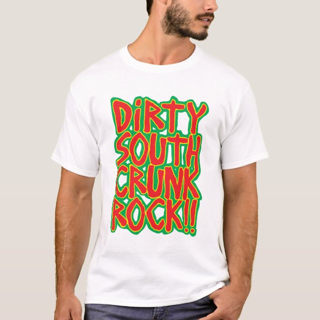 T-shirt Cerveaux Crunk de roche du sud sale de Lil Jon (Devant)