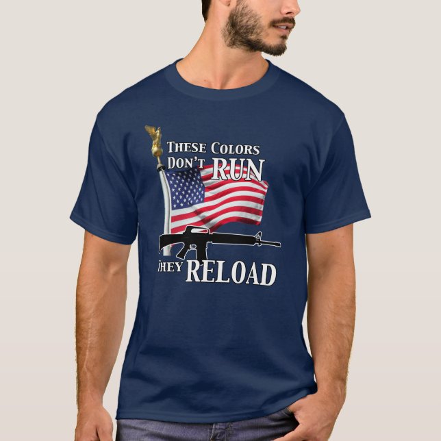 T-shirt Ces couleurs ne fonctionnent pas qu'elles recharge (Devant)