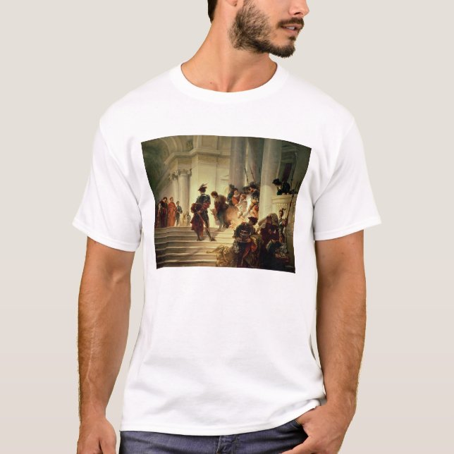 T-shirt Cesare Borgia quittant Vatican (Devant)