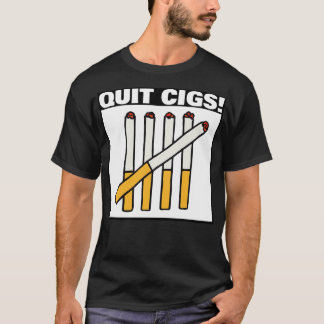 T-shirt cesser de fumer cigarettes
