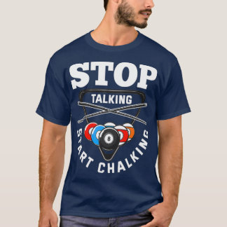 T-shirt Cesser de parler Commencer à jouer à la chaloupe d