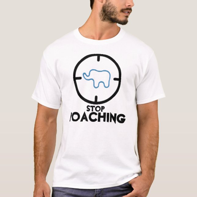 T-shirt Cessez de pocher (Devant)