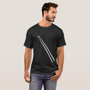 T-shirt Cessez de pulvériser la chemise de Chemtrails