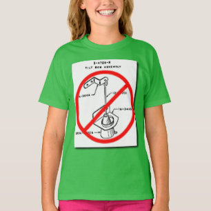 T-shirt Cessez l'inclinaison