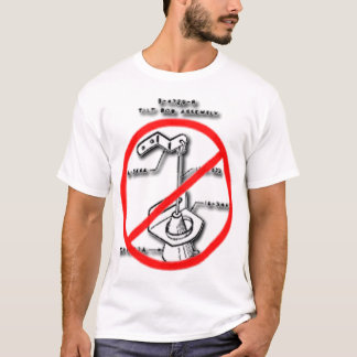 T-shirt Cessez l'inclinaison