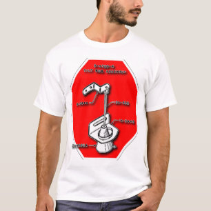 T-shirt Cessez l'inclinaison