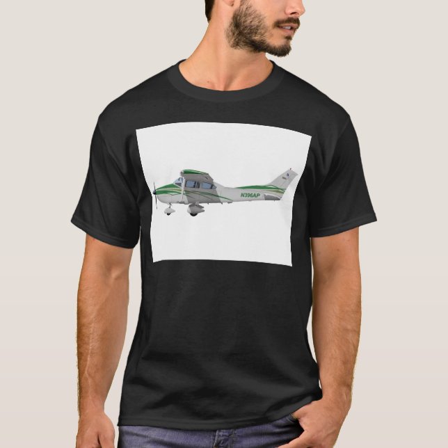 T-shirt Cessna 182T Turbo Skylane II 396396 (Devant)