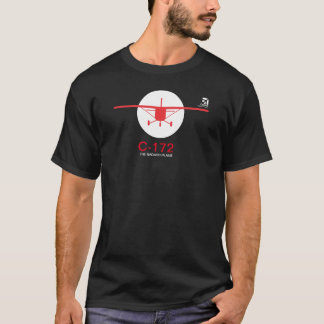 T-SHIRT CESSNA C172 AVION BADASS