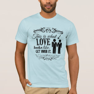 T-shirt C'EST À ÇA QUE L'AMOUR RESSSEMBLE GAY -.png