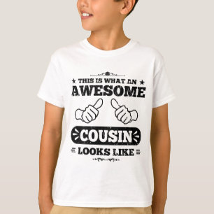 T-shirt C'est à quel cousin impressionnant ressemble